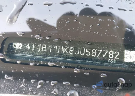 2018 Toyota Camry Le from USA, damaged, VIN 4T1B11HK8JU587782